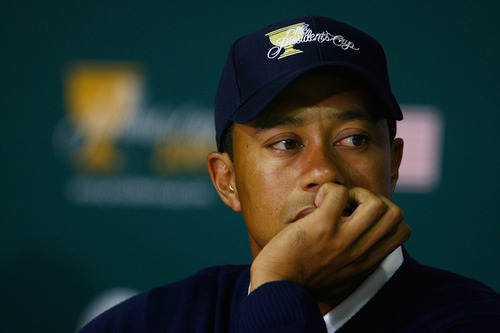 Tiger Woods meets with reporters to discuss his devastating 17th consecutive Master's win